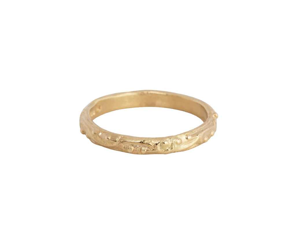 Ruth Tomlinson Decorative Scroll Gold Band Side