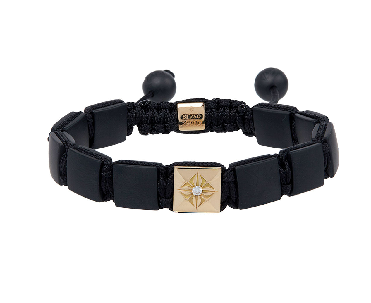 アクセサリー MASU CHARM BRACELET(BLACK) アクセサリー MASU CHARM BRACELET(BLACK) MASU（エムエーエス