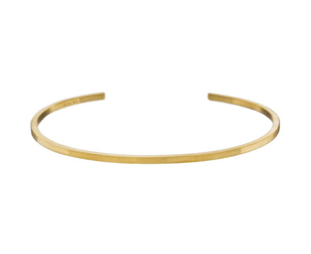 Gold Oval Cuff Bracelet - TWISTonline 