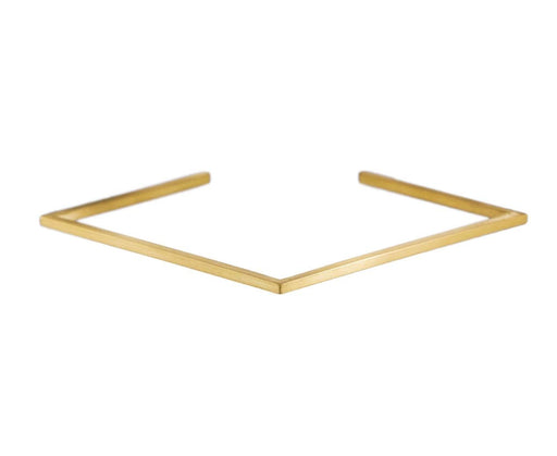 Gold Rhombus Cuff Bracelet - TWISTonline 