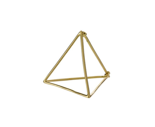 Large Open Pyramid SINGLE EARRING - TWISTonline 