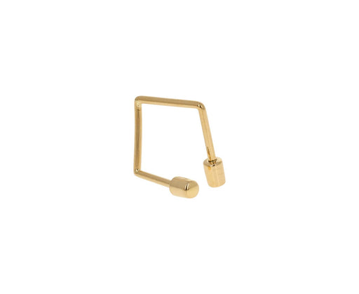 Gold Twist SINGLE Earring