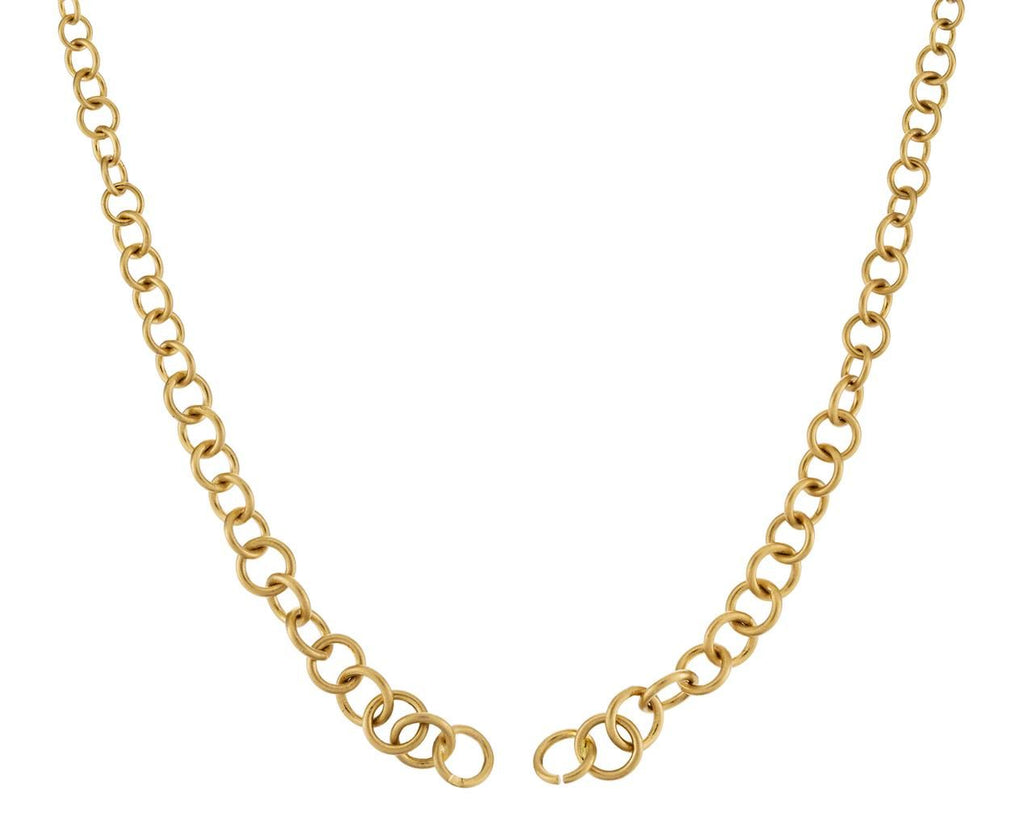 Tapered Gold Link Chain Necklace - TWISTonline 