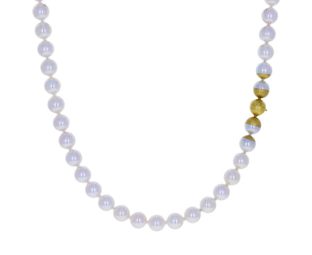 Large Cultured Akoya Pearl Necklace