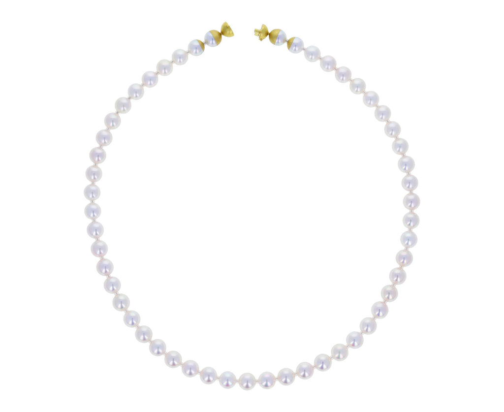 Large Cultured Akoya Pearl Necklace
