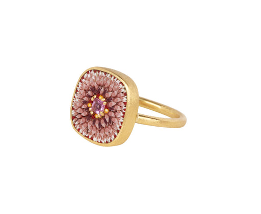 Le Sibille Micromosaic Bloom Ring Side View