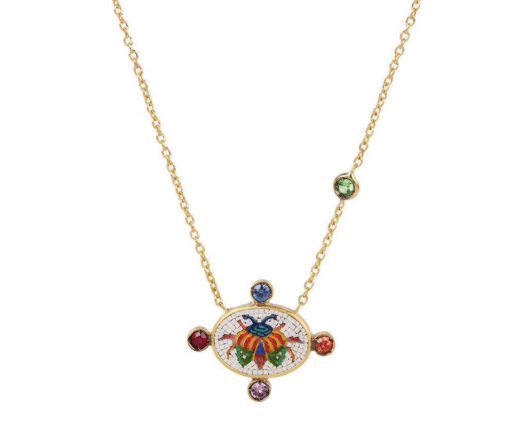 Swarovski sales beetle necklace