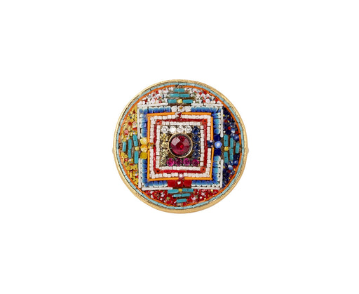 Le Sibille Micromosaic Mandala Ring
