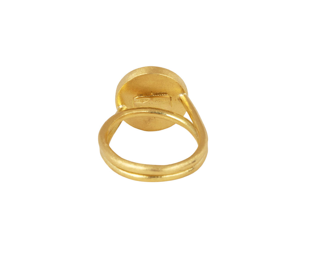 Le Sibille Micromosaic Heart Ring Back