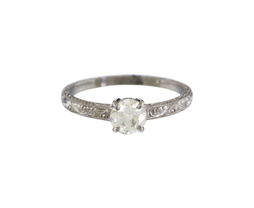 Eliza Platinum Diamond Solitaire - TWISTonline 