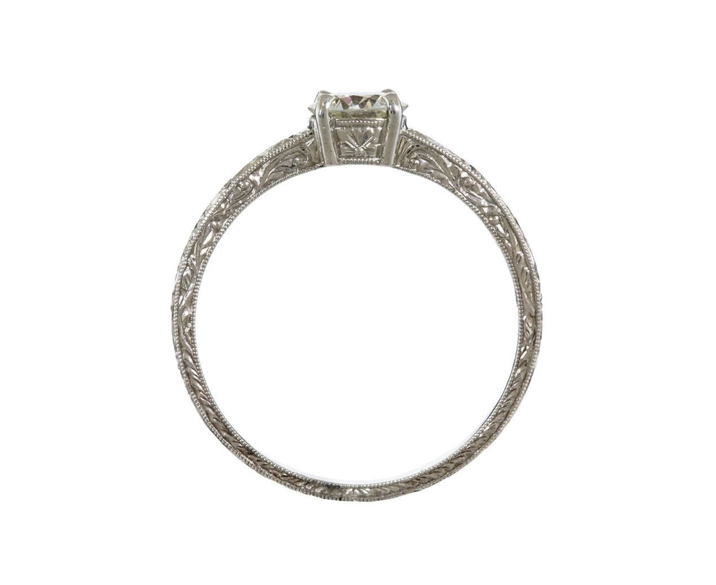Eliza Platinum Diamond Solitaire - TWISTonline 