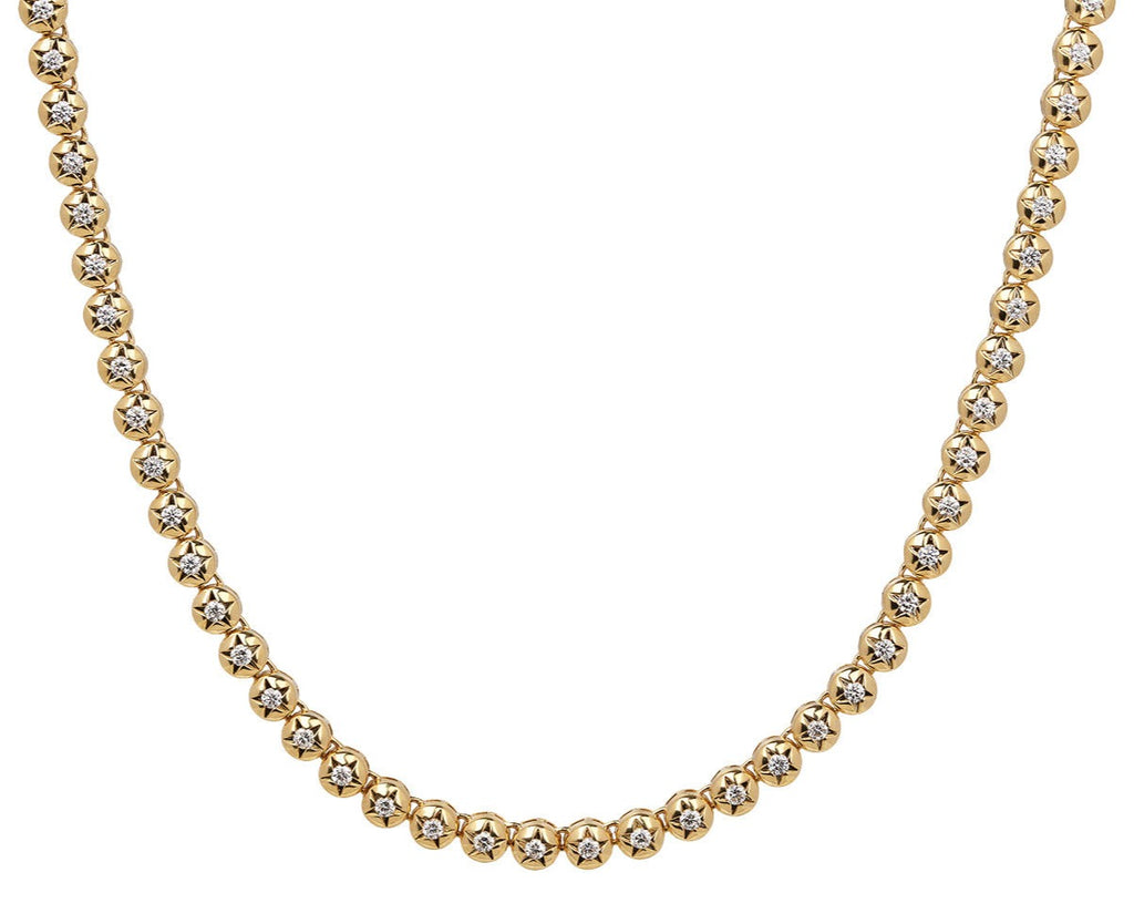Sorellina Piccola Star Empress Diamond Tennis Necklace 