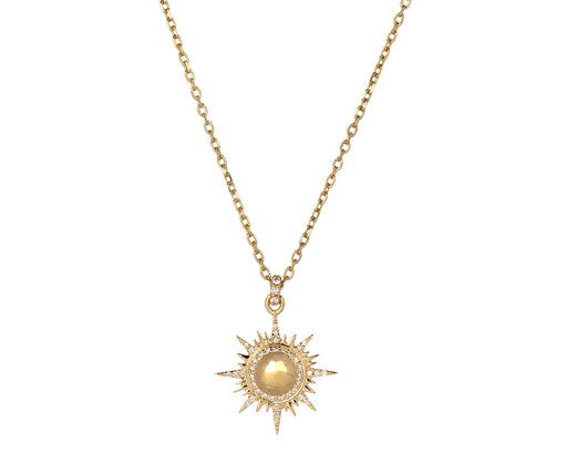 Diamond Mini Sole II Pendant Necklace - TWISTonline 