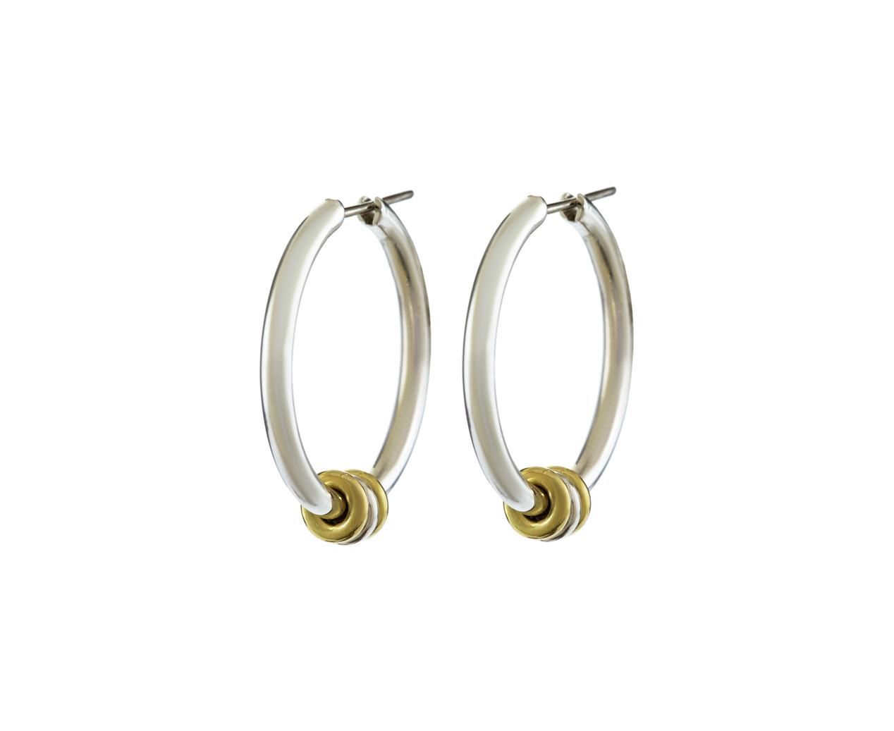 アクセサリー Spinelli Kilcollin ARGO SILVER HOOPS ArgoSG_Beige_4k_e9bfcb18-595e-