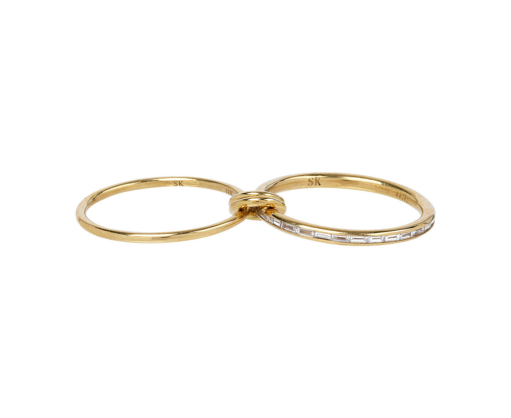 Callisto Baguette Diamond Ring