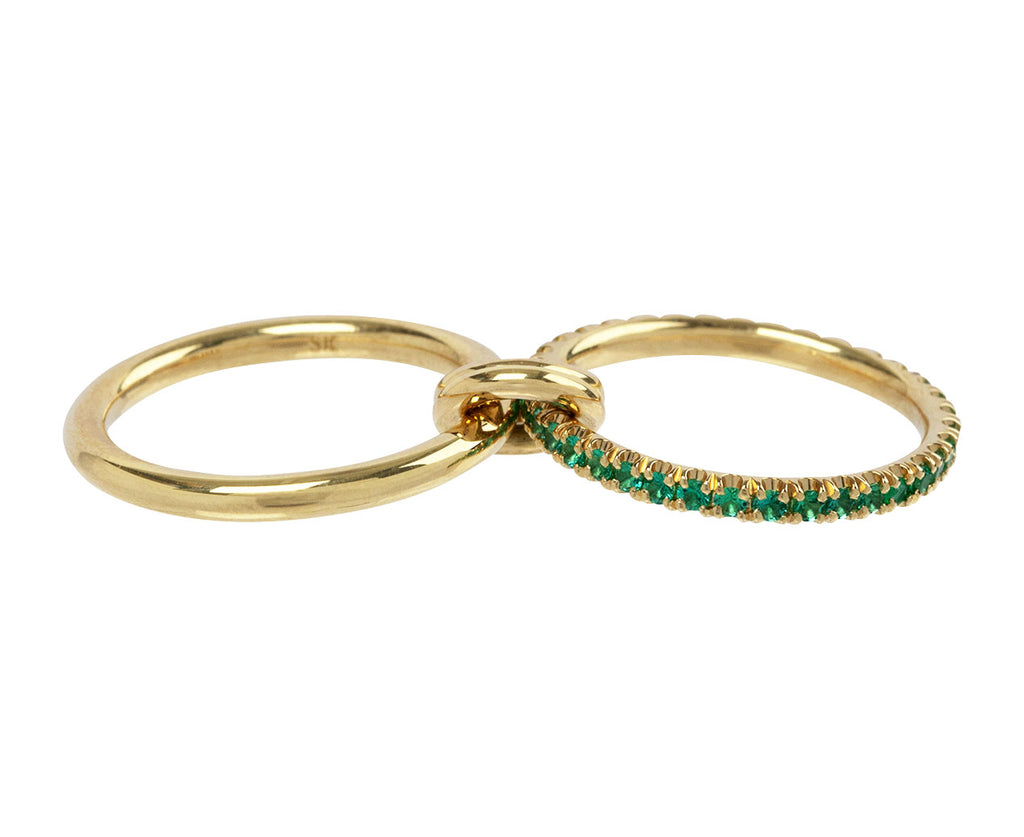 Spinelli Kilcollin Emerald Ceres Ring Open