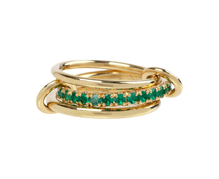Spinelli Kilcollin Emerald Petunia Ring