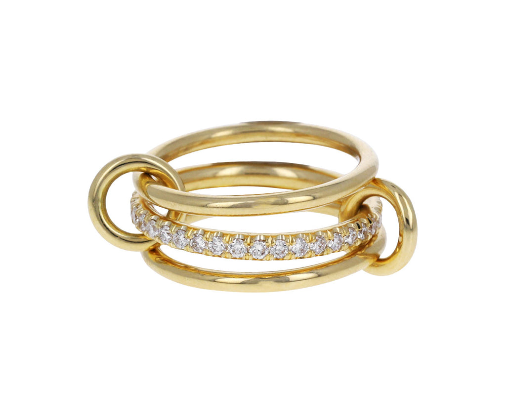 Gold and Diamond Tigris Ring