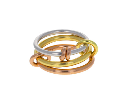 Silver and Gold Raneth MX Ring