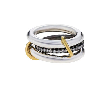 Libra Noir Ring - TWISTonline 