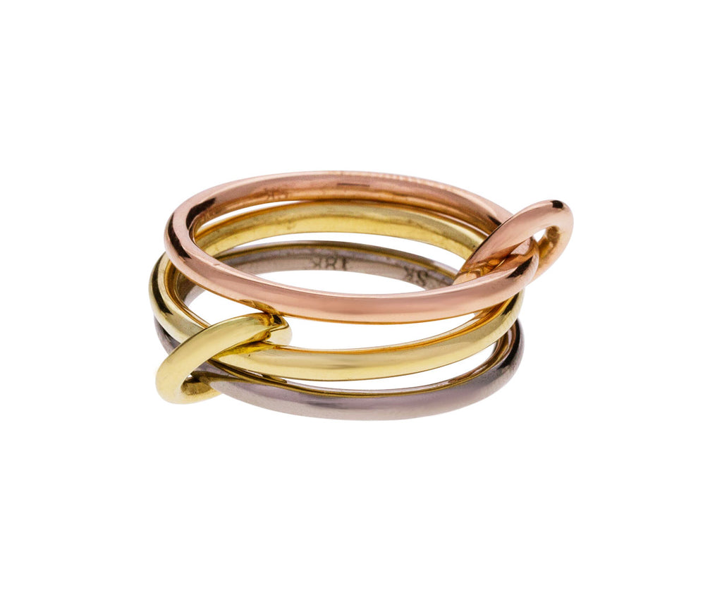 Mixed Gold Azalea Ring - TWISTonline 