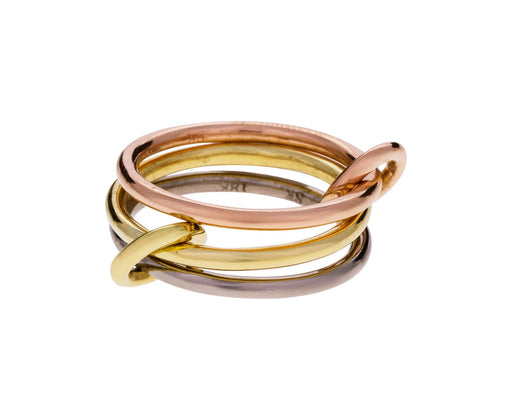 Mixed Gold Azalea Ring - TWISTonline 