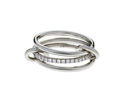 White Gold Diamond Sonny Blanc Ring - TWISTonline 