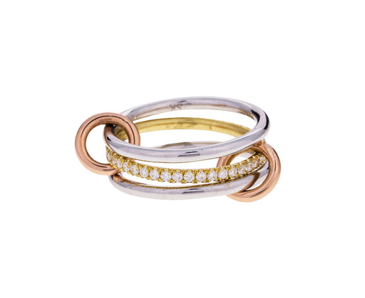 Sonny Mixed Three Band Ring - TWISTonline 