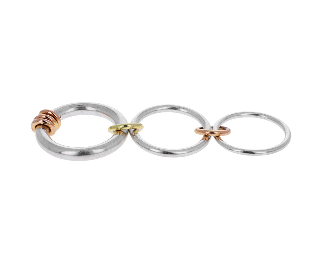 Triple Silver and Gold Orion Ring