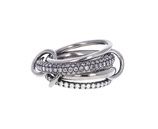 Black Gold Vega Four Band Ring