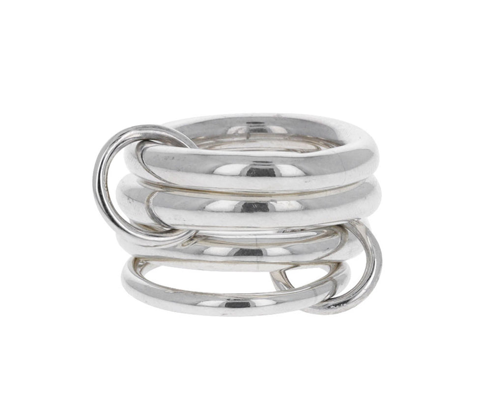Spinelli Kilcollin Hayacinth silver four-link ring - Metallic