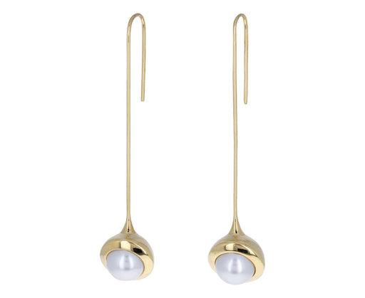 South Sea Pearl Portmanteau Earrings