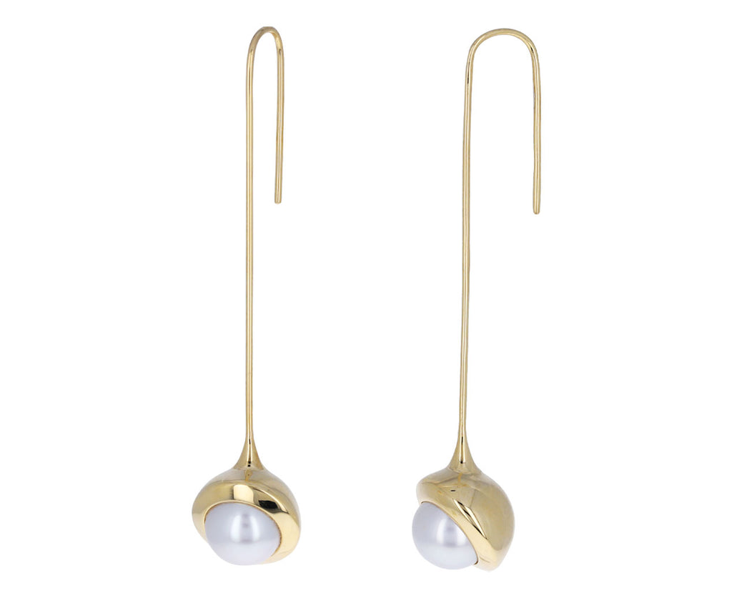 South Sea Pearl Portmanteau Earrings