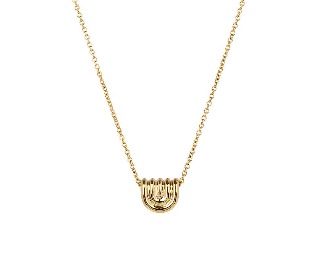 Gold Marmara Pendant Necklace