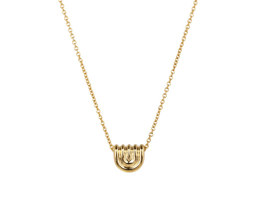 Gold Marmara Pendant Necklace