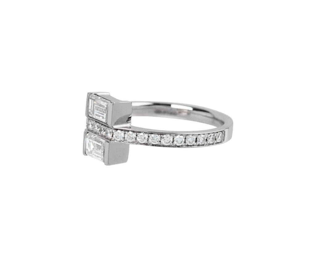 State Property Equinox Baguette Diamond Ring Side View