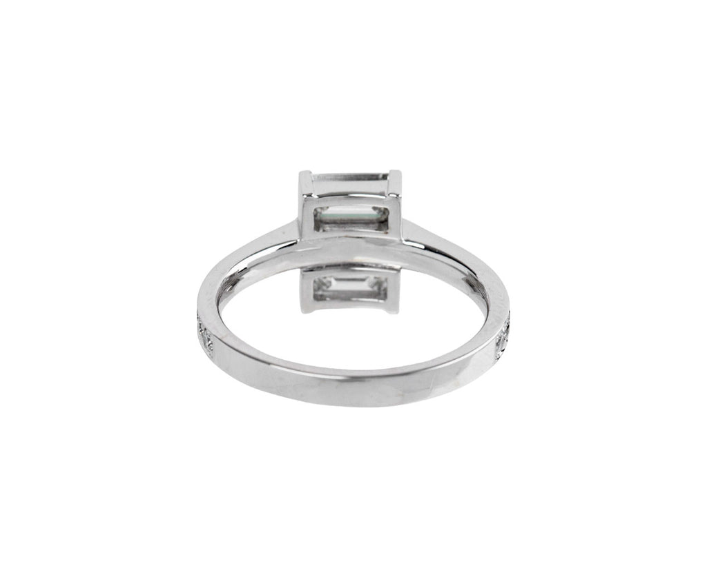 State Property Equinox Baguette Diamond Ring Back