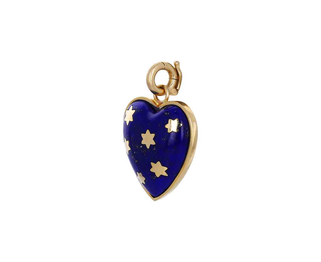Lapis Star Heart Charm ONLY