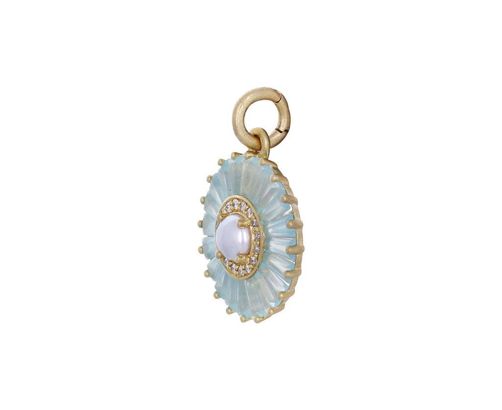Blue Agate Pearl Emily Charm Pendant ONLY - TWISTonline 