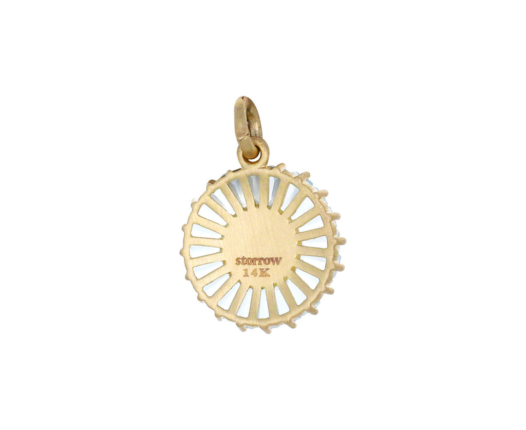 Blue Agate Pearl Emily Charm Pendant ONLY - TWISTonline 