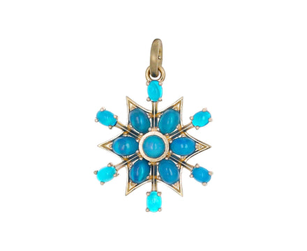 Blue Opal Starburst Sadie Charm ONLY
