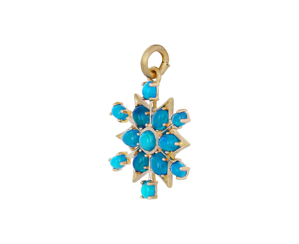 Blue Opal Starburst Sadie Charm ONLY