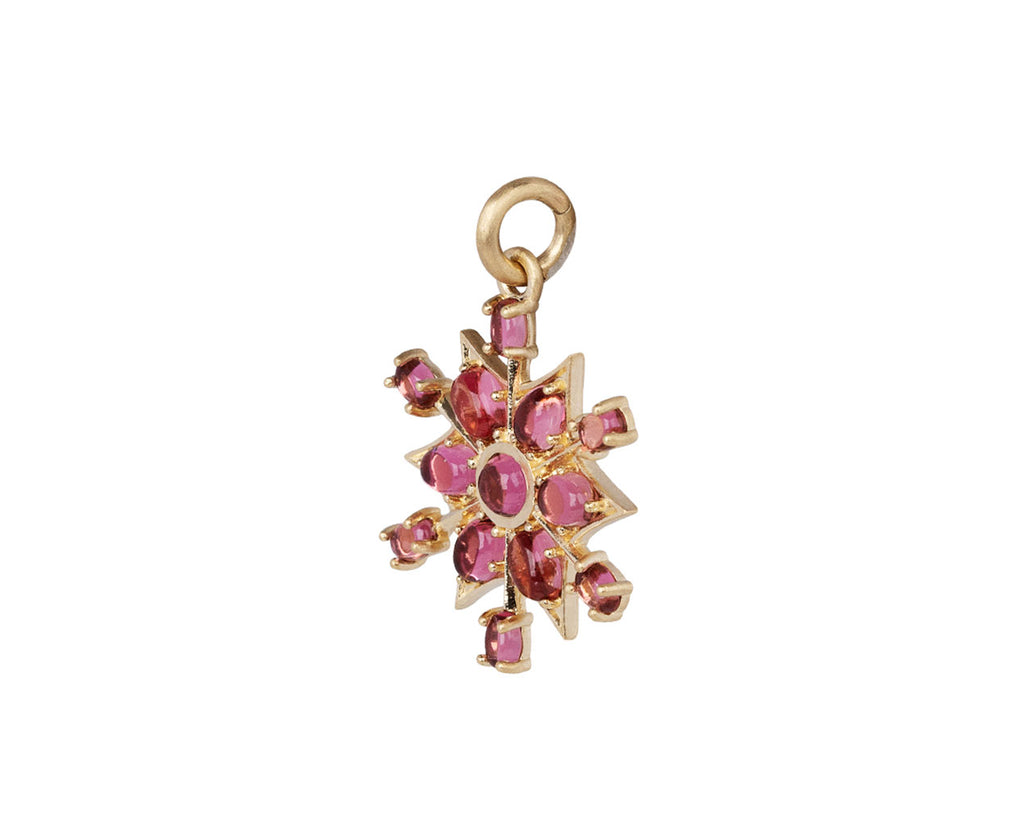 Pink Tourmaline Starburst Sadie Charm ONLY