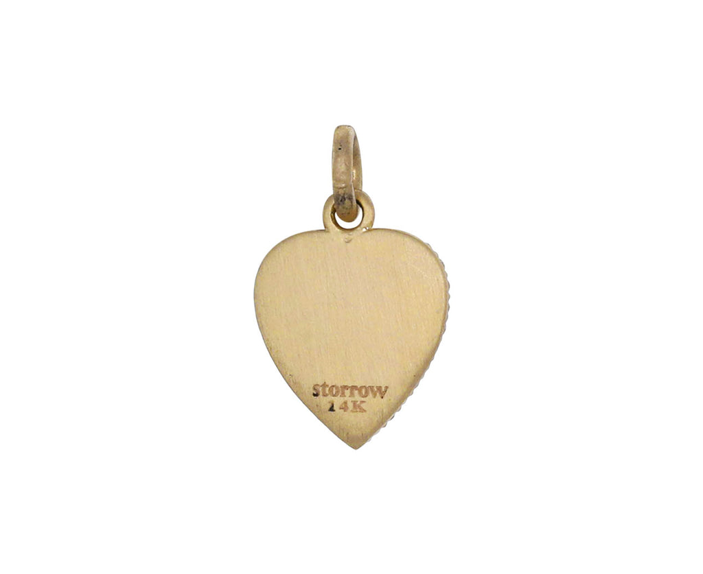Onyx Diamond Alana Heart Charm ONLY