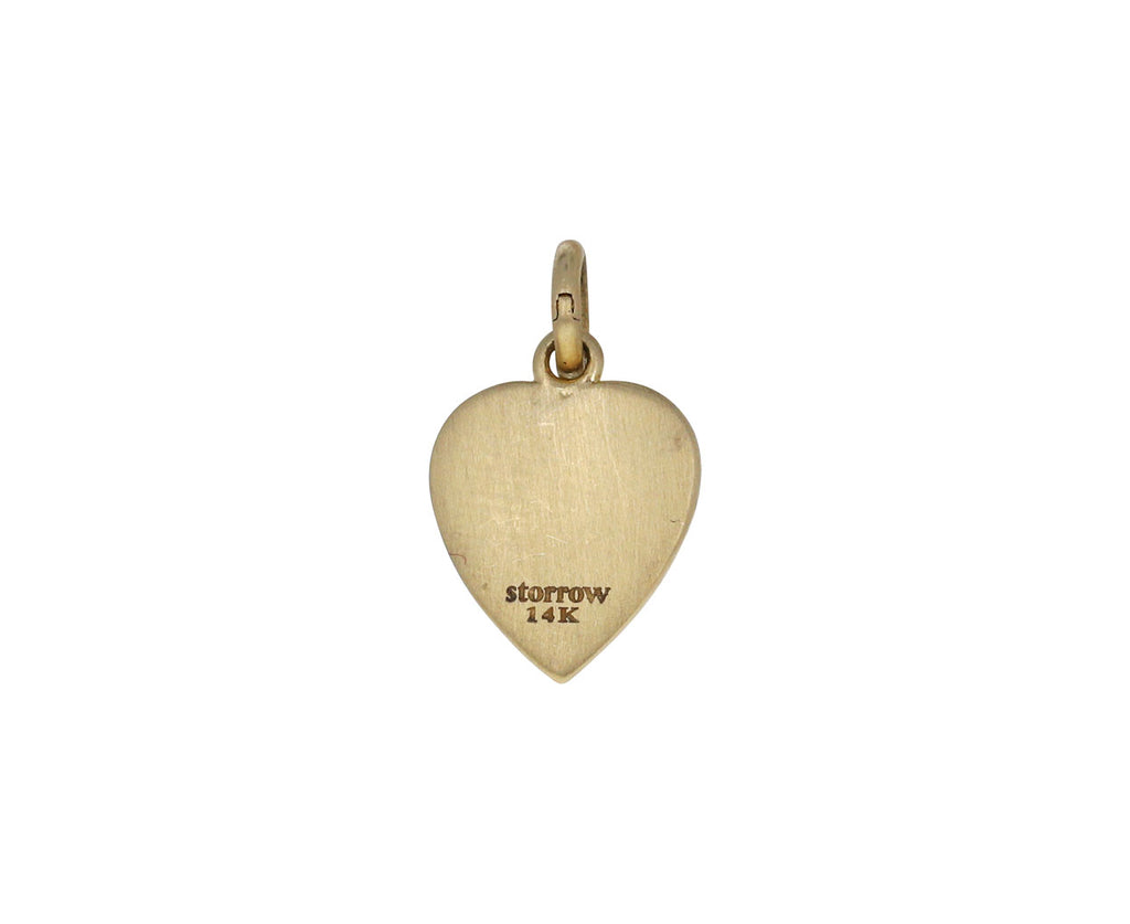 Turquoise Diamond Heart Alana Charm ONLY