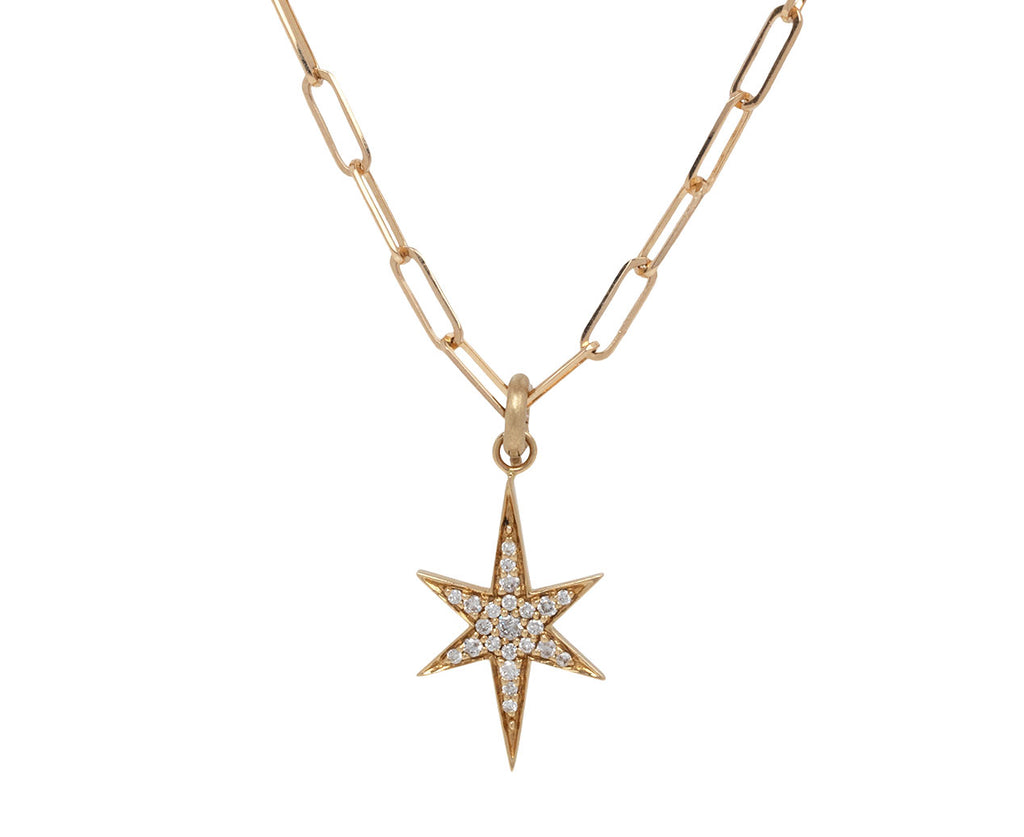 Large Diamond Stella Star Charm Pendant ONLY