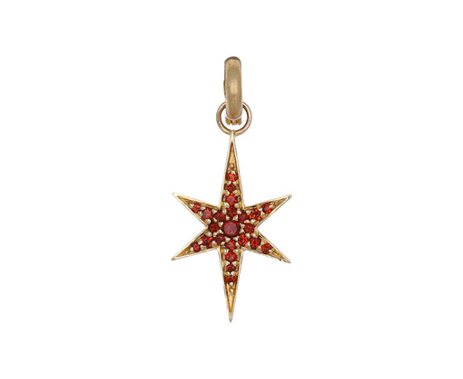 Garnet Star Stella Charm ONLY