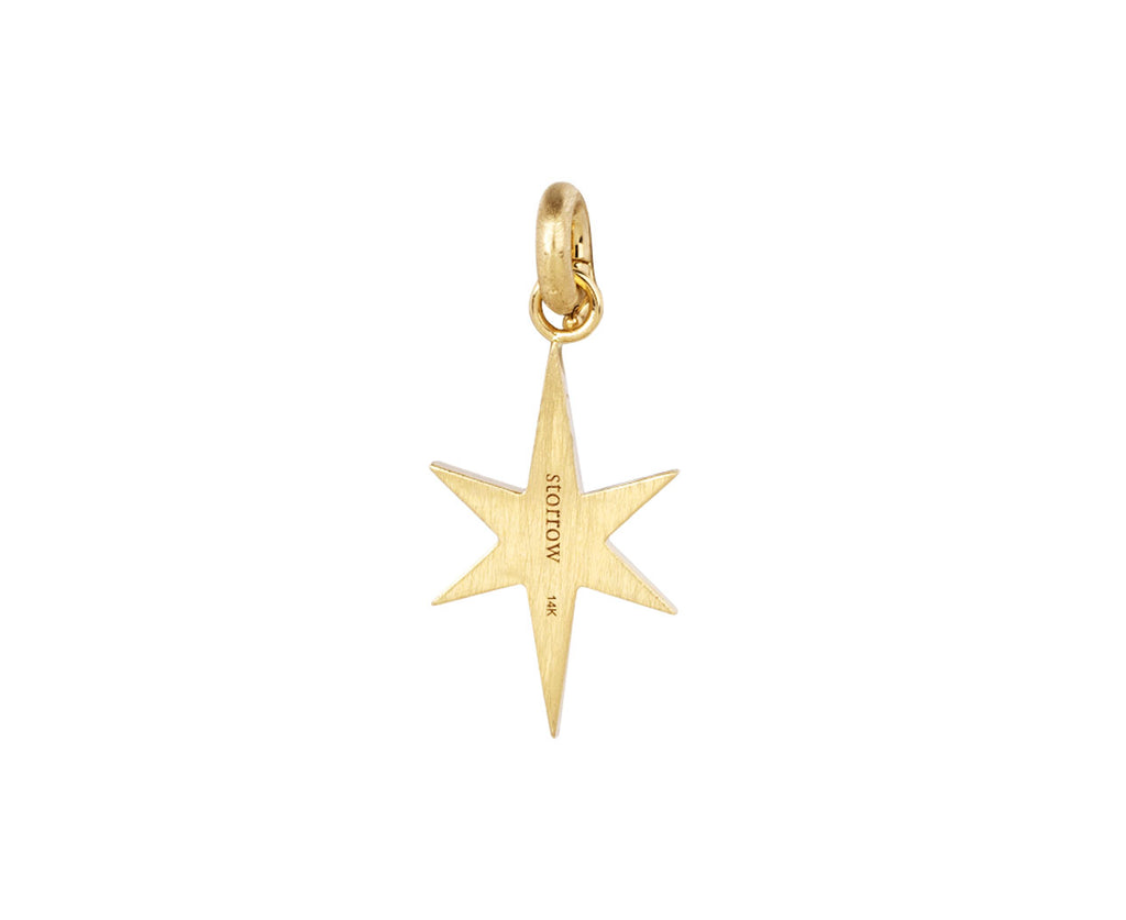 Pearl, Diamond and Opal Star Stella Charm Pendant ONLY