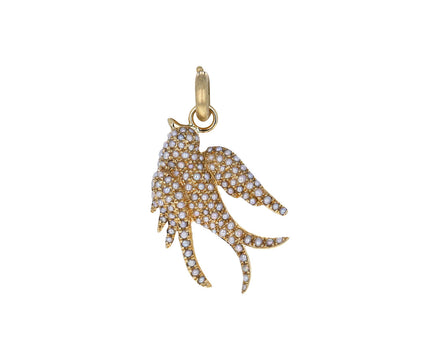 Pearl Birdie Charm Pendant ONLY