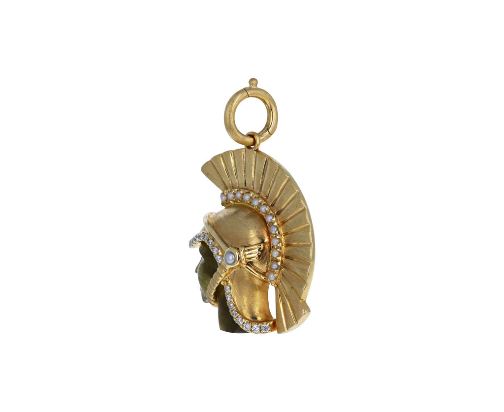 Labradorite Soldier Charm ONLY